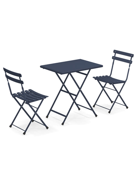 EMU Arc en Ciel Bistro Set, Navy Blue