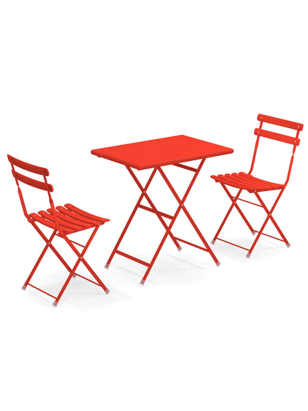 EMU Arc en Ciel Bistro Set, Poppy Red