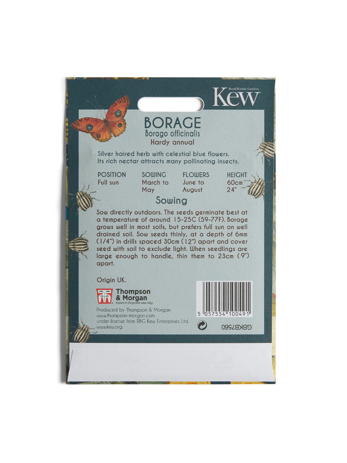 Kew Pollination Collection Borage Seeds
