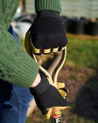 Gold Leaf Soft Touch Gardening Gloves, Mens