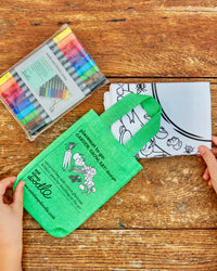 EatSleepDoodle Colour-In Placemat - Garden, Grow, Eat