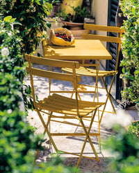 EMU Arc en Ciel Bistro Set, Curry Yellow