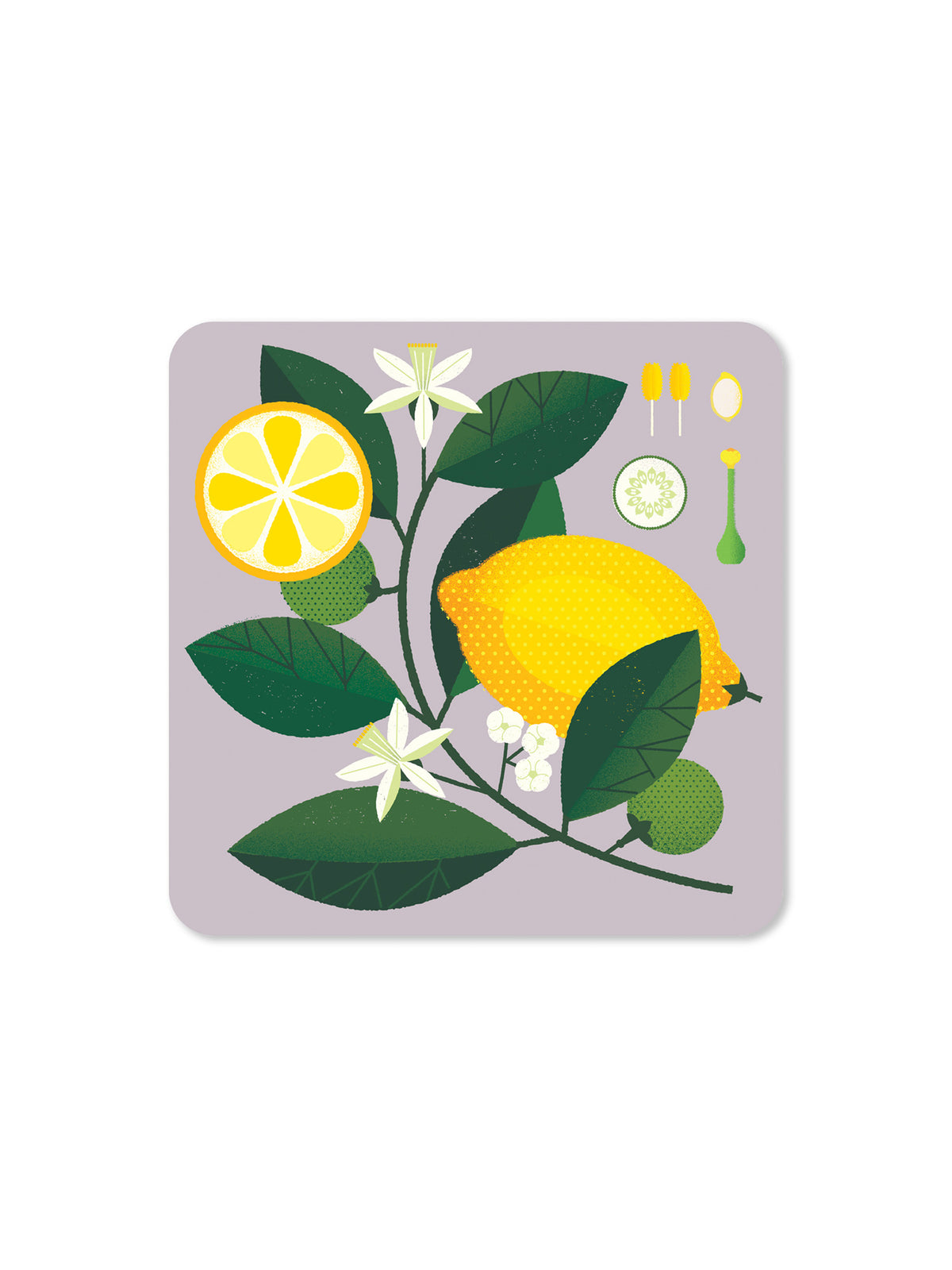 Jenny Duff Lemon Coaster
