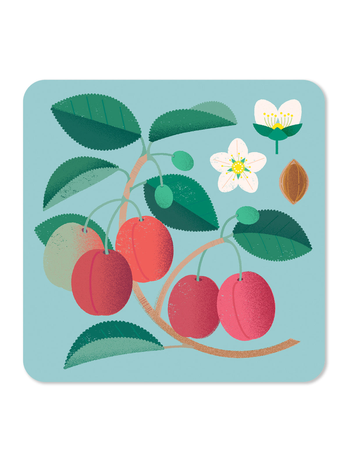 Jenny Duff Plum Table Mat