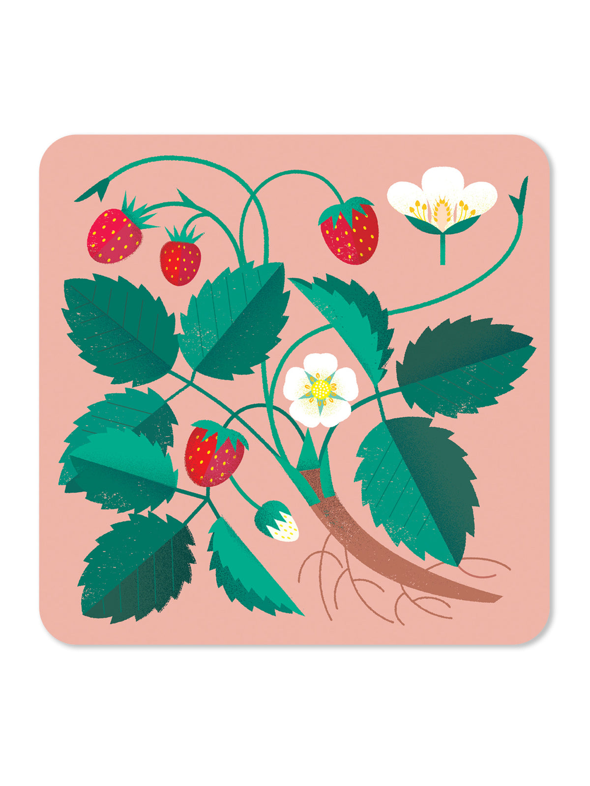 Jenny Duff Strawberry Table Mat