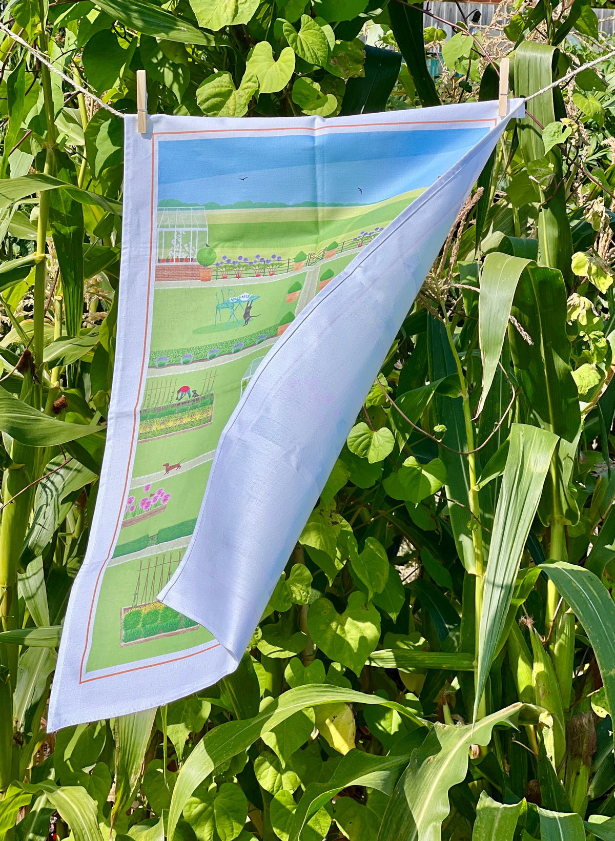 Time & Em Kitchen Garden Tea Towel