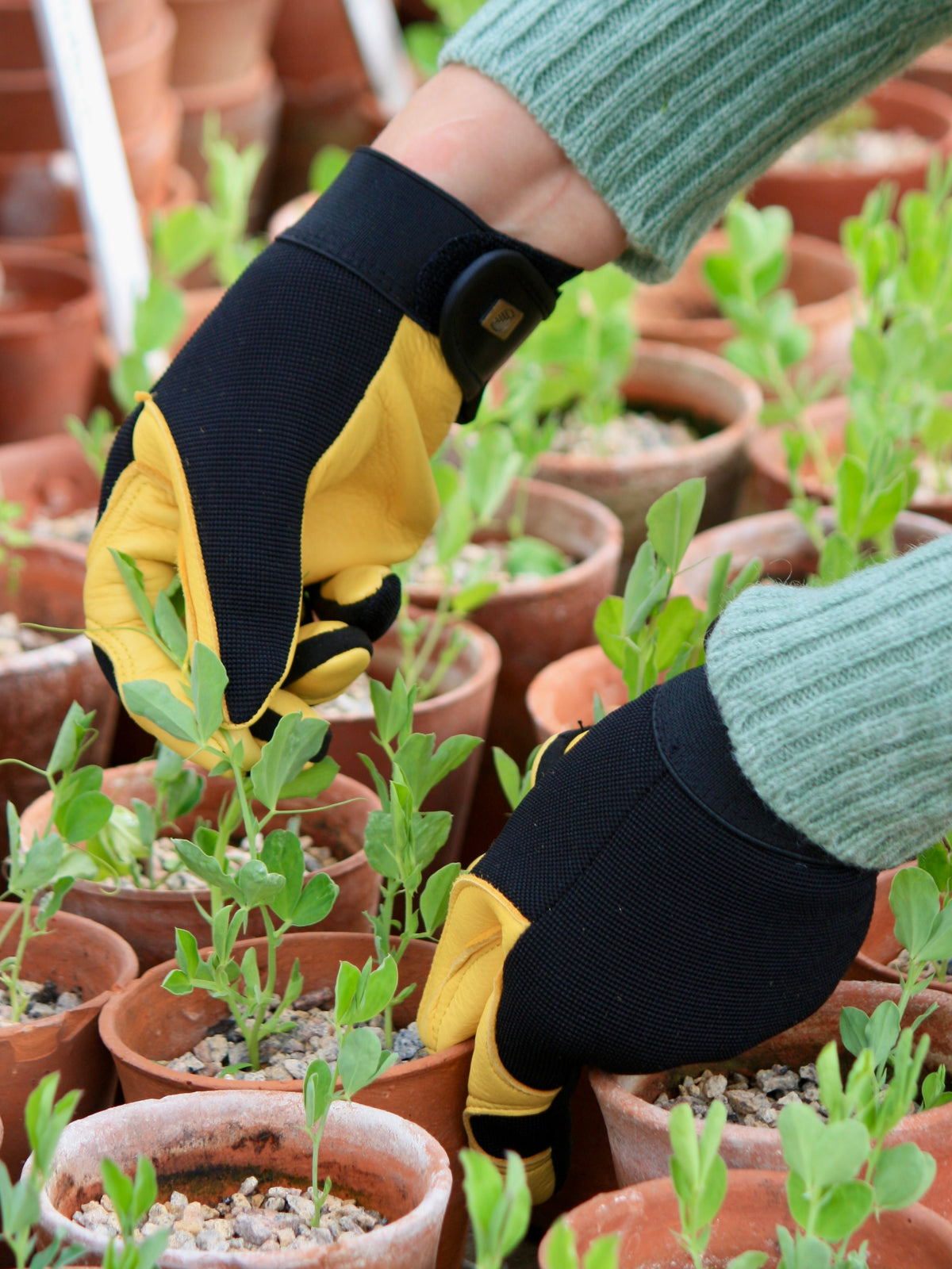 Gold Leaf Soft Touch Gardening Gloves, Womens