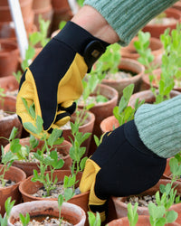 Gold Leaf Soft Touch Gardening Gloves, Womens