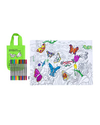 EatSleepDoodle Colour-In Placemat - Butterfly