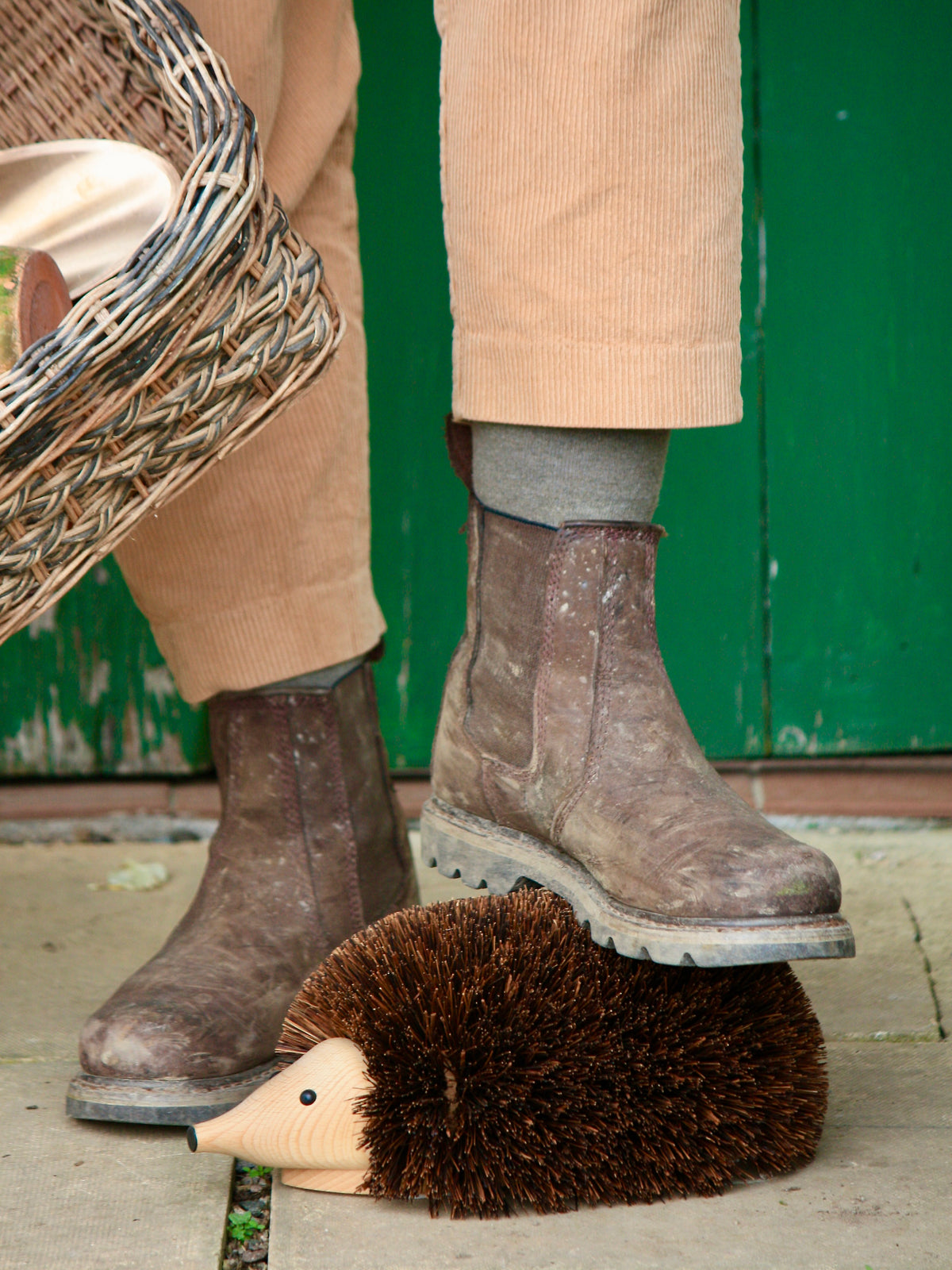 Redecker Shoe Cleaning Hedgehog