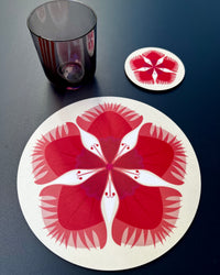 Jenny Duff Dianthus Table Mat