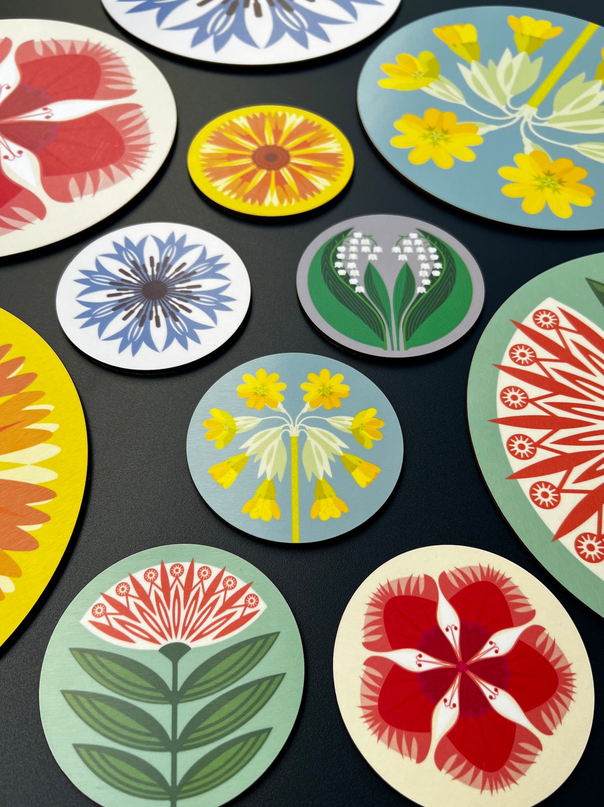 Jenny Duff Helenium Coaster
