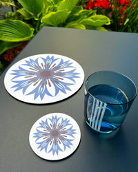 Jenny Duff  Cornflower Coaster