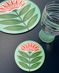 Jenny Duff Dahlia Coaster
