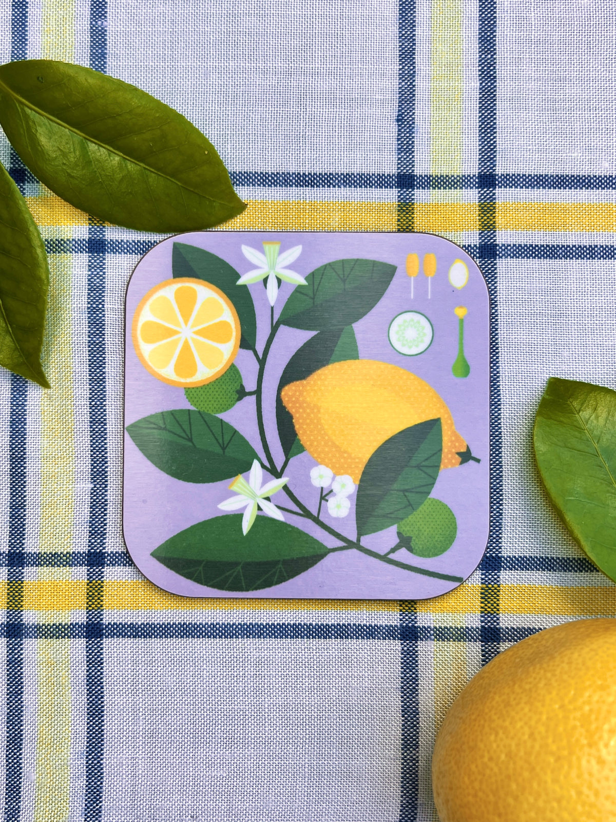 Jenny Duff Lemon Coaster