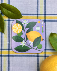 Jenny Duff Lemon Coaster