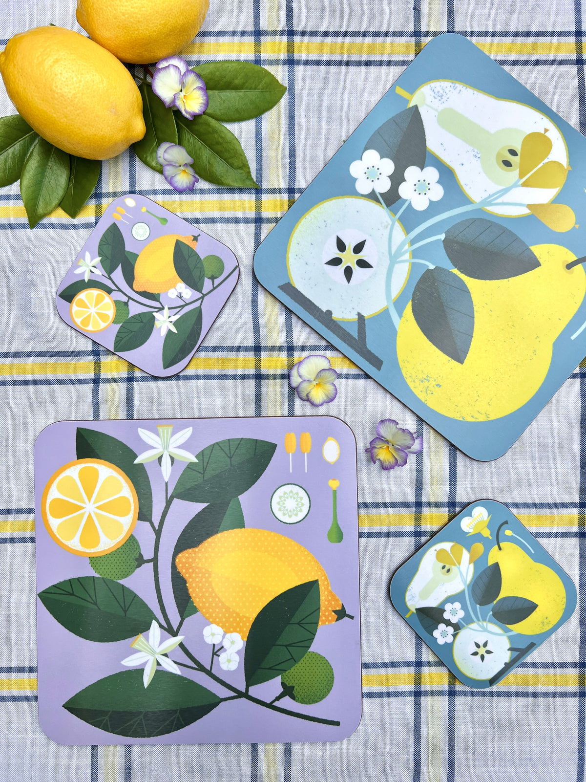 Jenny Duff Pear Table Mat