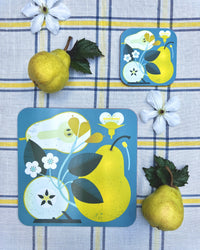 Jenny Duff Pear Coaster
