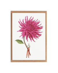 Laura Stoddart Dahlia Notecards