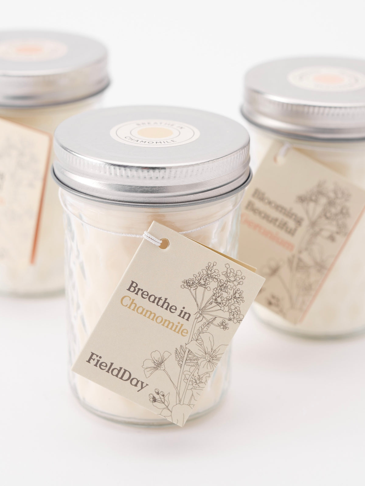 Field Day Jam Jar Candle - Chamomile