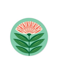 Jenny Duff Dahlia Coaster