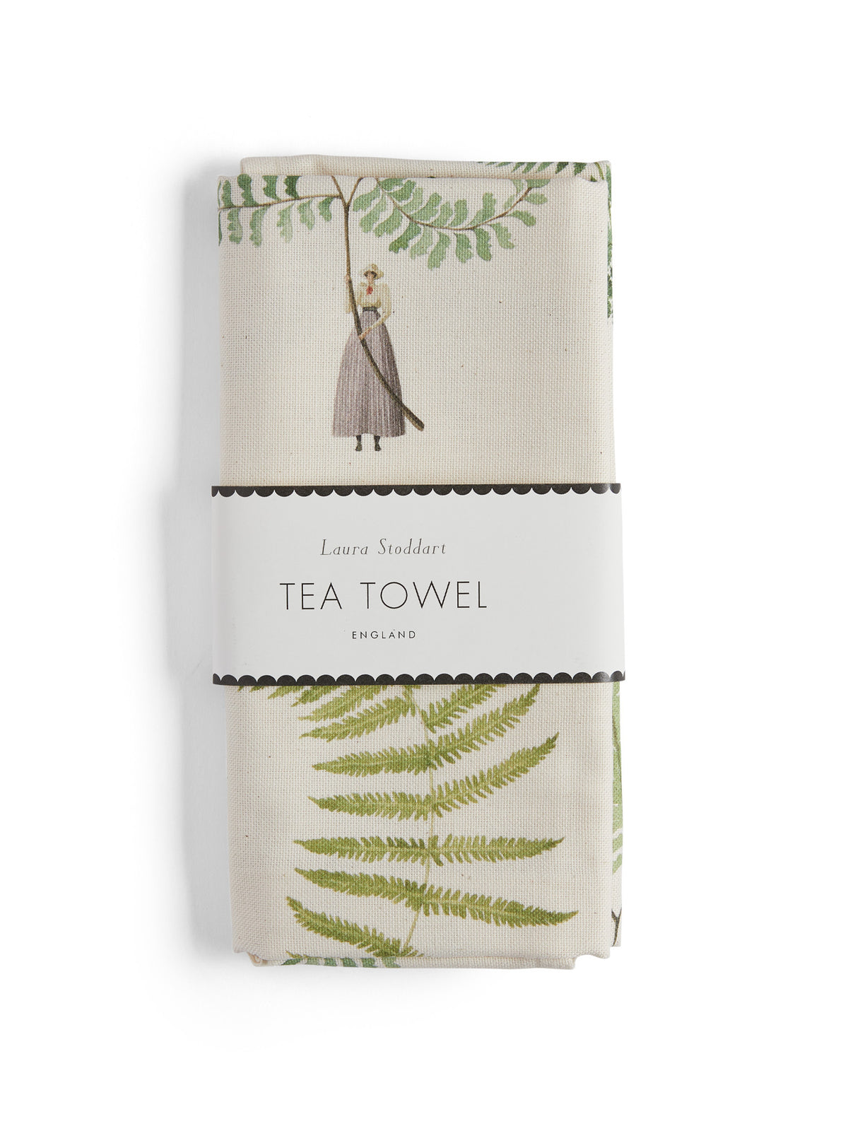 Laura Stoddart Fabulous Ferns Tea Towel