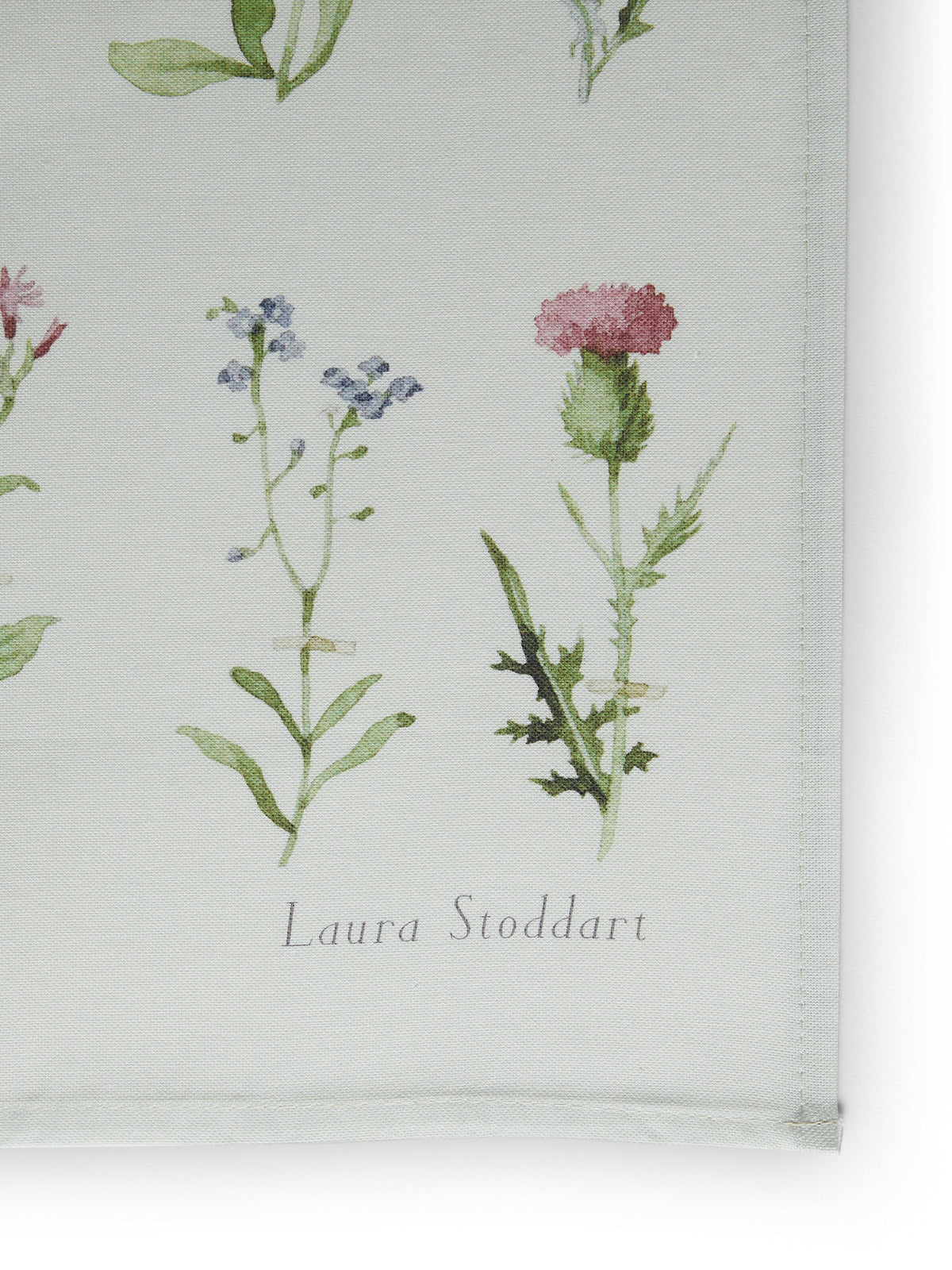 Laura Stoddart Wild Flowers Tea Towel