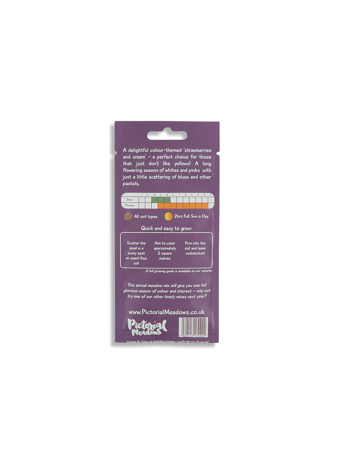 Pastel Annual Meadow Seed Mix