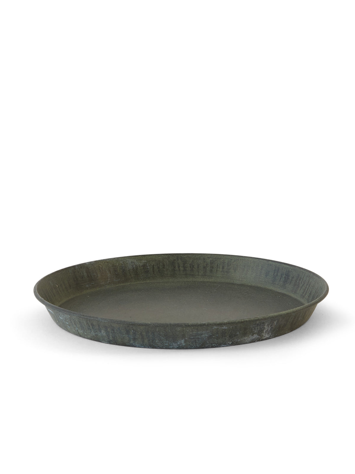 Dark Green Pot Saucer, Medium