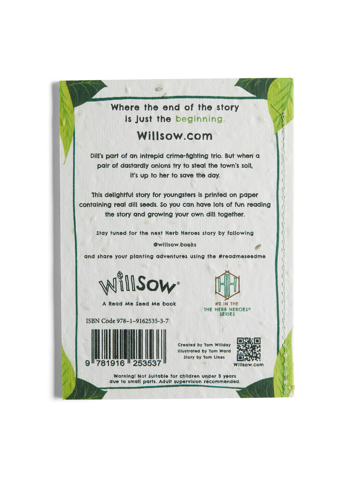 Willsow Plantable Book - The Dill Who Foiled The Soil Snatchers