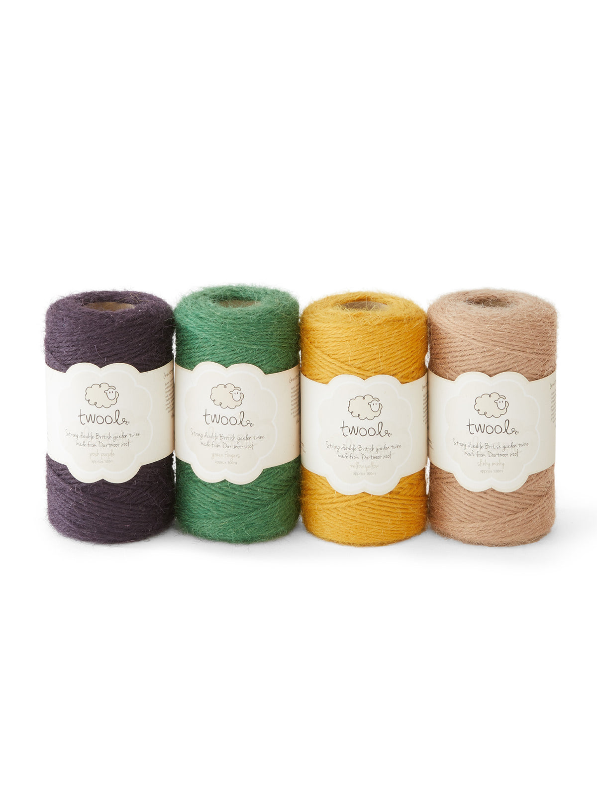 Twool Sustainable Wool Garden Twine, Mink